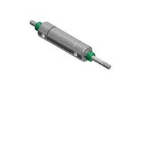 NUMATICS/AVENTICS ROUND LINE CYLINDER M SERIES 7/16" BORE 3" STROKE, DBL ACT, THRU ROD MNT
